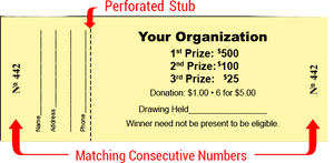 Custom Raffle/Event Tickets