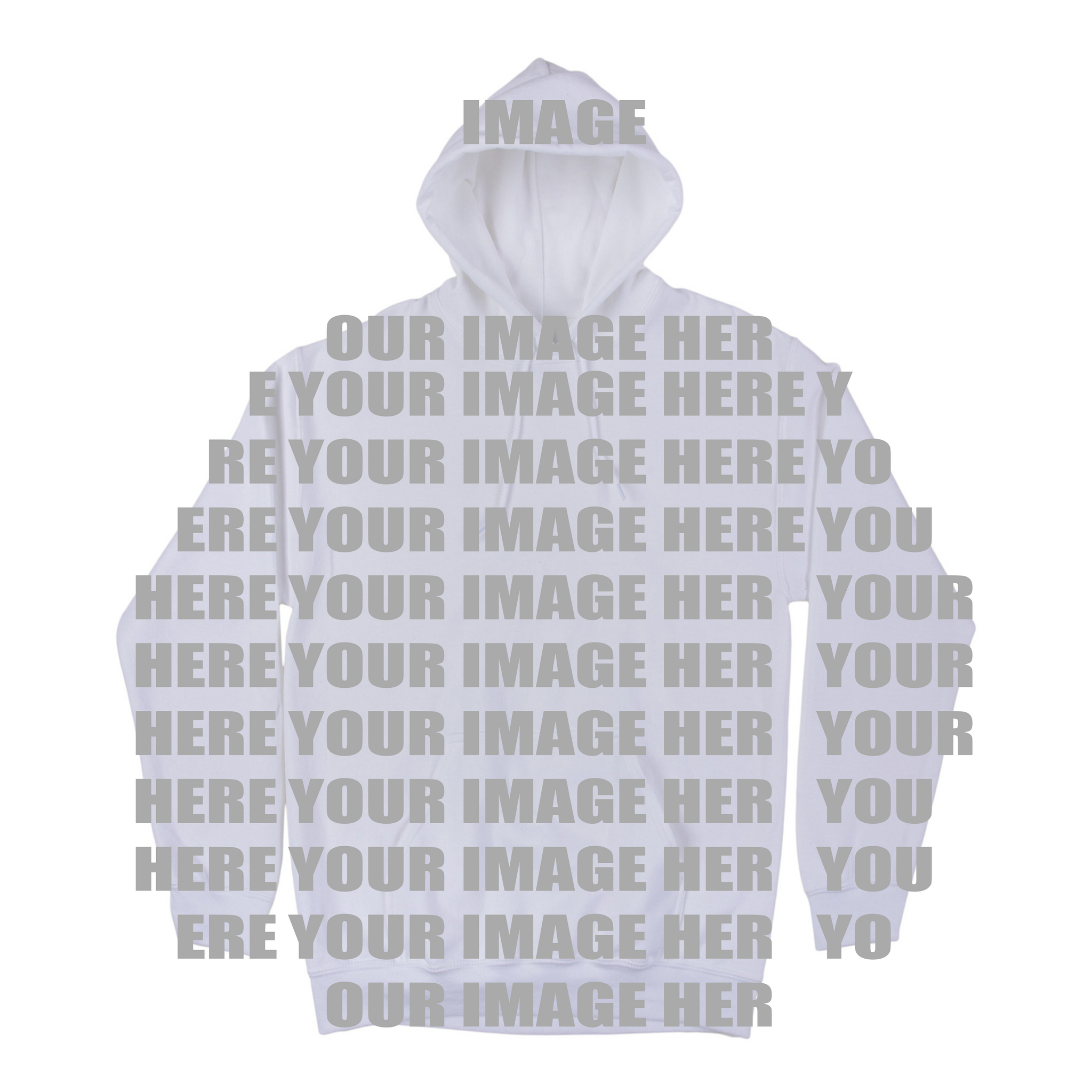 Custom All-Over Design Hoodie (Adult)