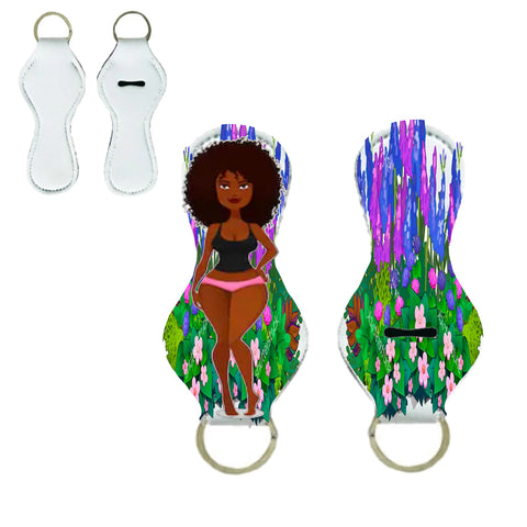 Lip Balm/Lip Gloss Holder Keychain
