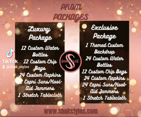 Prom Décor Packages