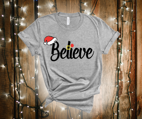 Holiday Tee - Believe