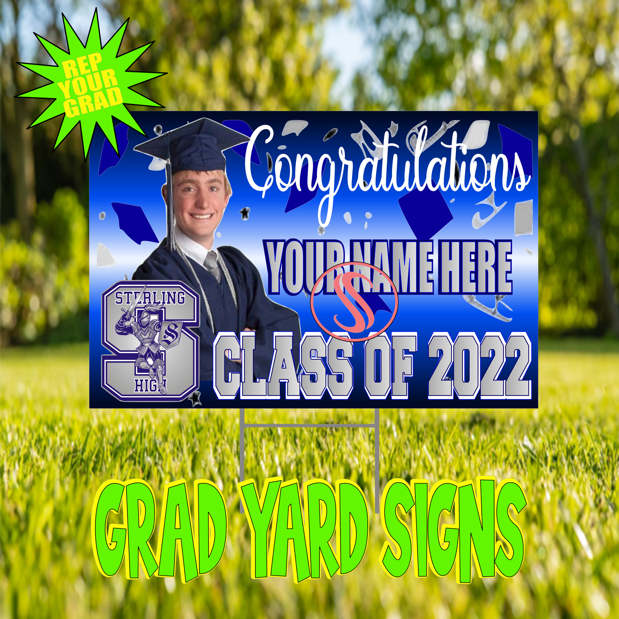 Grad Yard Signs