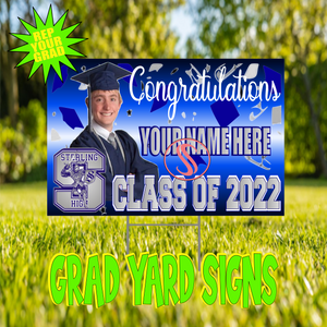 Grad Yard Signs
